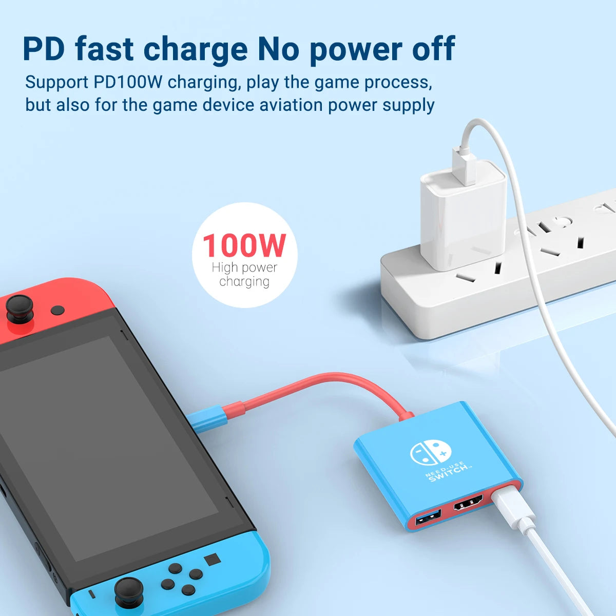3-in-1 USB-C Hub 4K HDMI Adapter