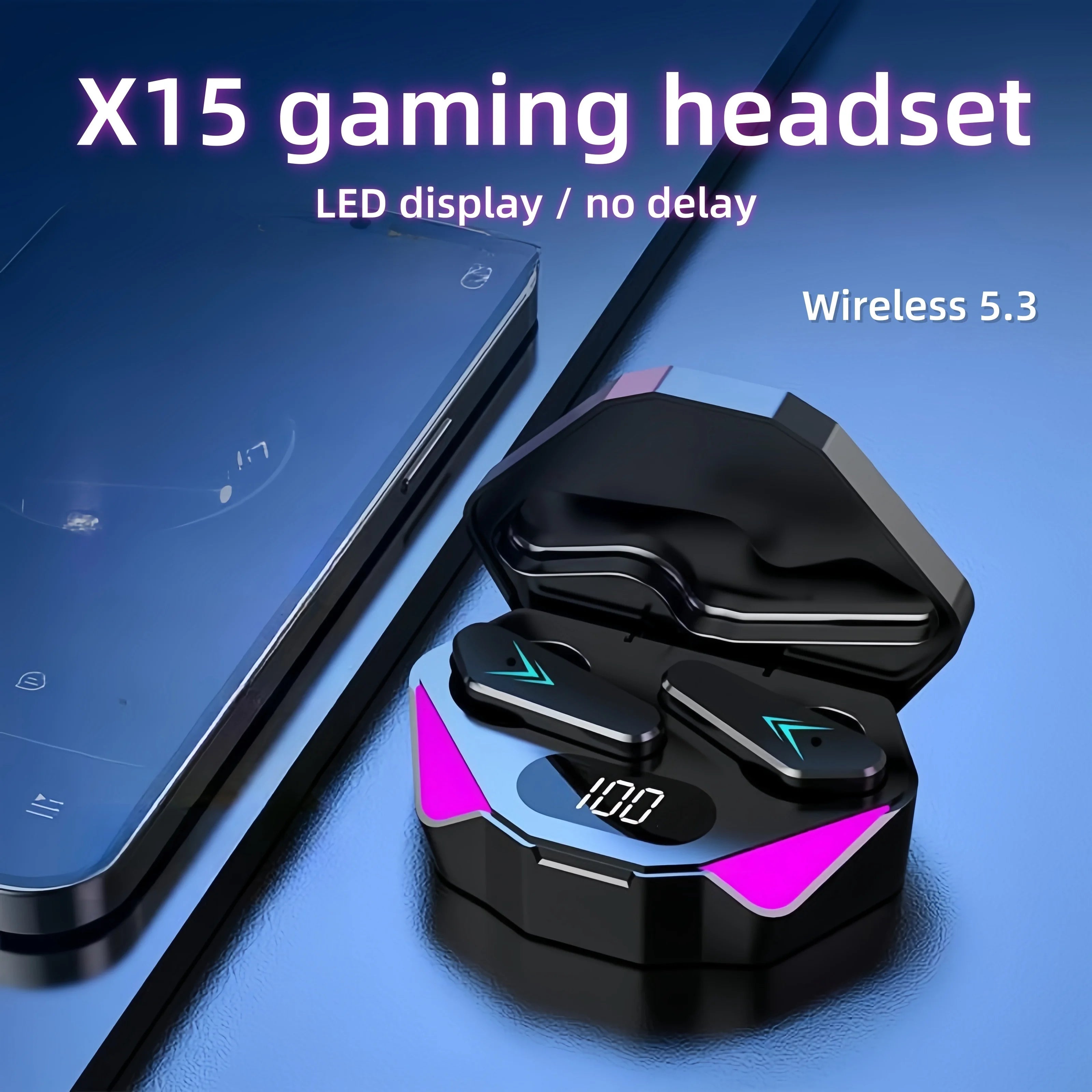 X15 TWS Noise Cancellation Blootooth Earbuds