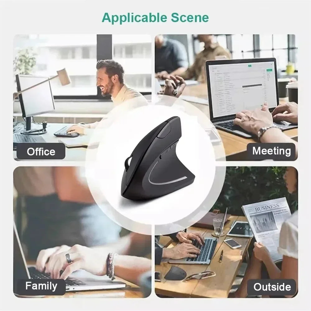 Mice 3 Wireless Vertical Ergonomic Mouse